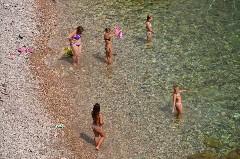 Чистейшее море в Форосе Отели Южного берега Крыма с собственным пляжем