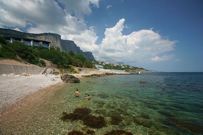 Отель «Розмарин» с собственным пляжем Отдых в Крыму отели с собственным пляжем